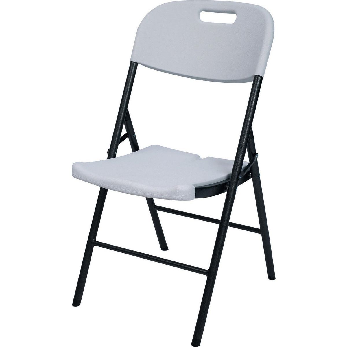 NORTHWEST - Silla Plegable con Asa 47x85x61 cm Blanco