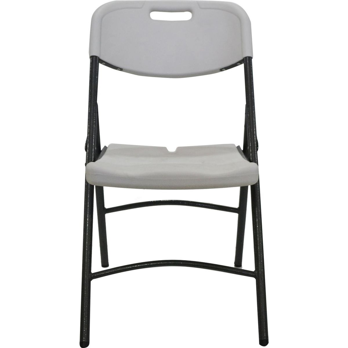 NORTHWEST - Silla Plegable con Asa 47x85x61 cm Blanco