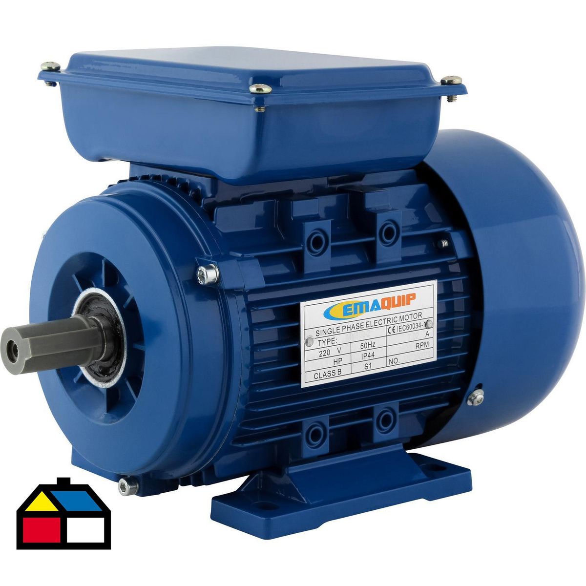 EMAQUIP - Motor Eléctrico  1.5 HP 2800 RPM