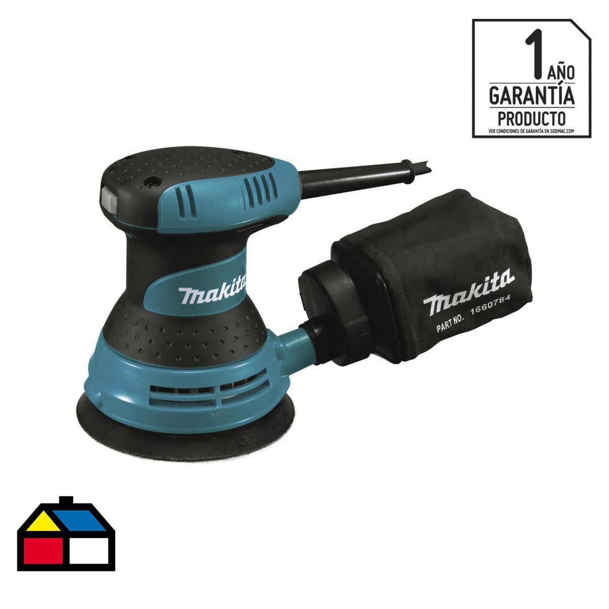 MAKITA - Lijadora excéntrica eléctrica 300W