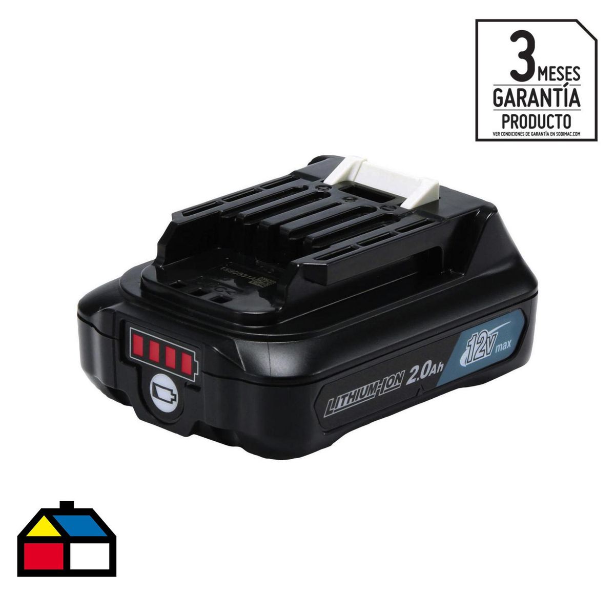MAKITA - Batería recargable 12V 2,0 Ah