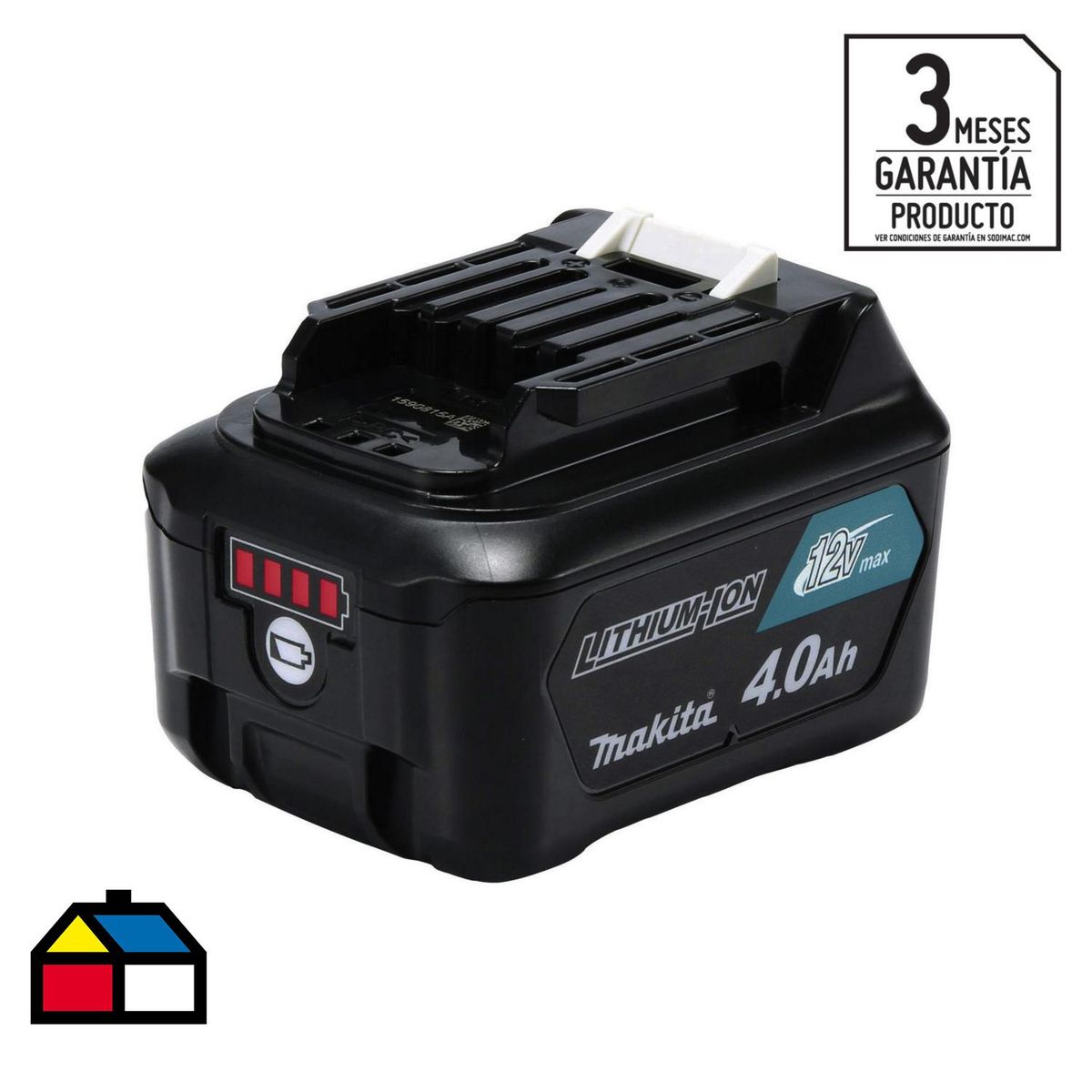 MAKITA - Batería recargable 12V 4,0 Ah