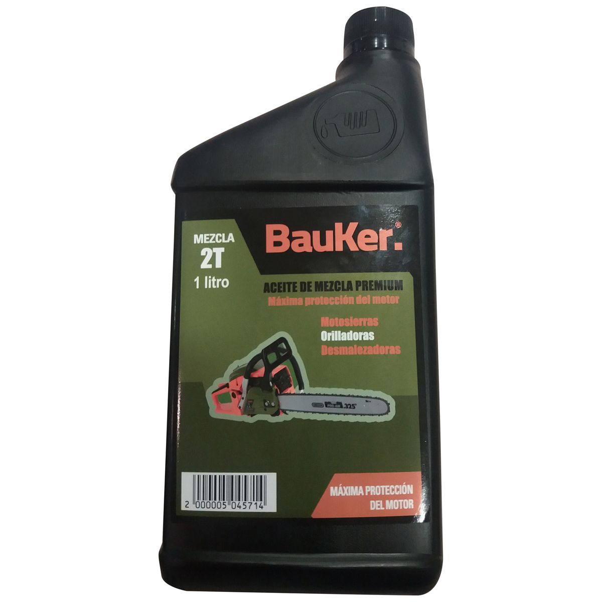 BAUKER - Aceite motor 2 tiempos - 1L
