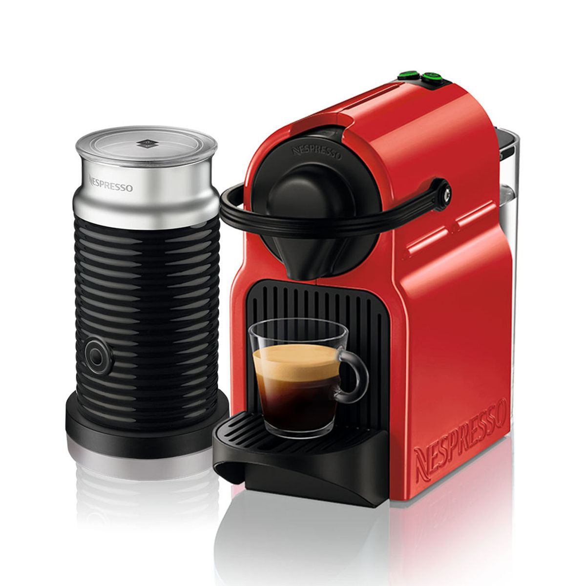 NESPRESSO - Cafetera Inissia 0.7 l 1260 W Rojo