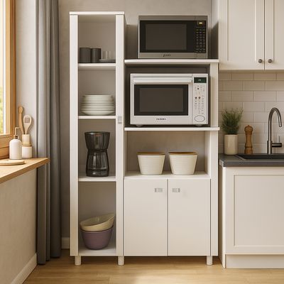 Imagen 2 del producto Mueble de cocina 96,2x41,8x142,5 cm Blanco espesor 15mm