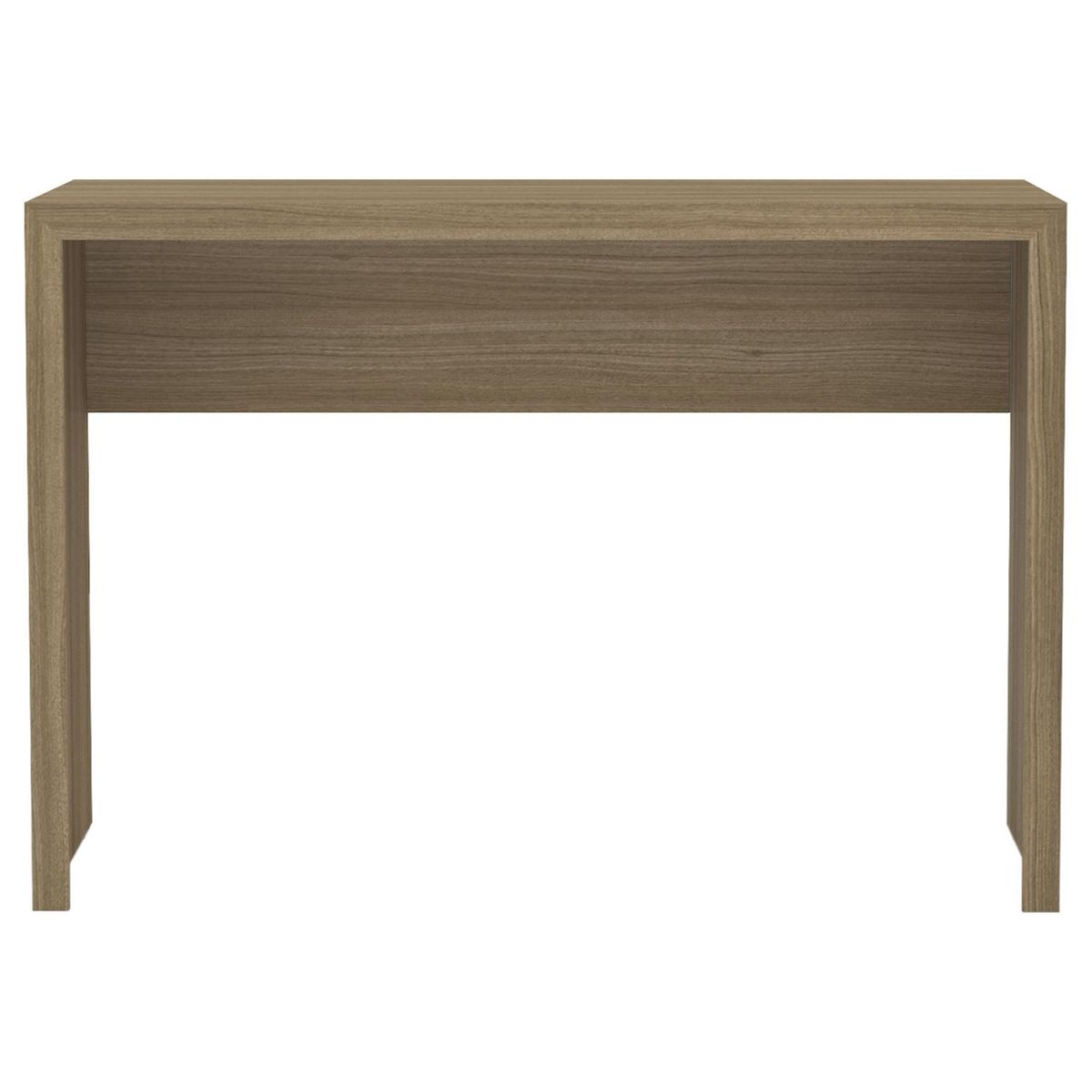 VEKKAHOME - Escritorio 110x46,5x75,5 cm Café