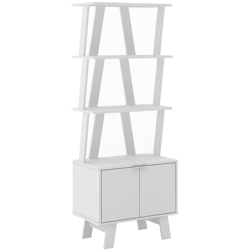 TECNOMOBILI - Estante Melamina 3 Nivel(es) 36x156x36 cm Blanco