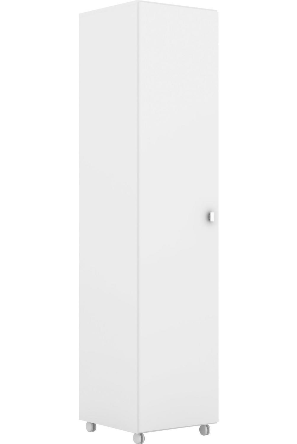 TECNOMOBILI - Estante 1 puerta 45x40,3x190,5 cm Blanco