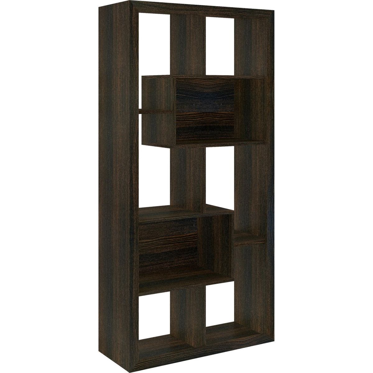 TECNOMOBILI - Estante Melamina 8 Nivel(es) 31.5x159x31.5 cm Tabaco