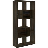 Estante Melamina 8 Nivel(es) 31.5x159x31.5 cm Tabaco