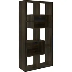 TECNOMOBILI - Estante Melamina 8 Nivel(es) 31.5x159x31.5 cm Tabaco