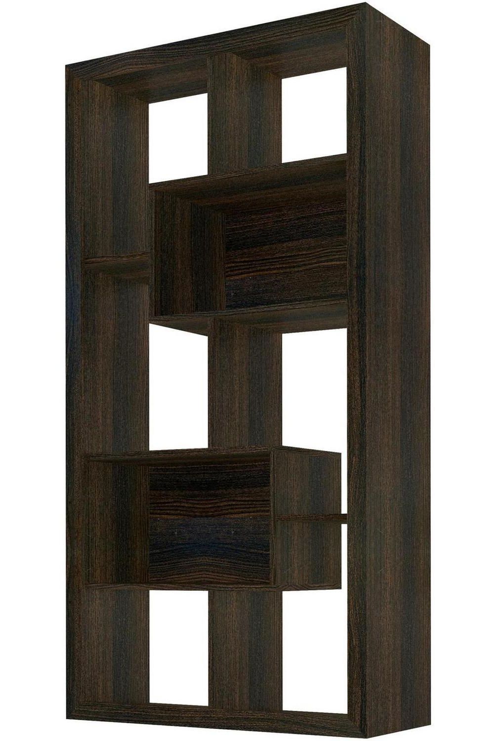 TECNOMOBILI - Estante Melamina 8 Nivel(es) 31.5x159x31.5 cm Tabaco