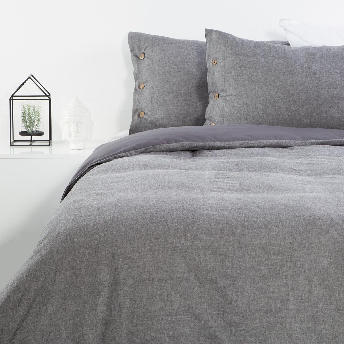 CANNON - Funda de Plumón 2 plazas Dark Gris