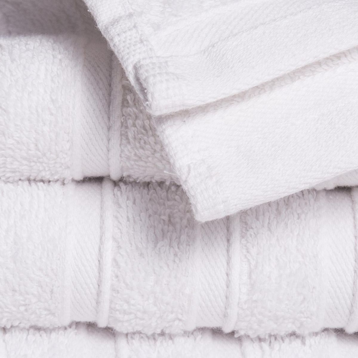 CANNON - Toalla Visita Nordico 500 gr Algodón 30x50 cm Blanco