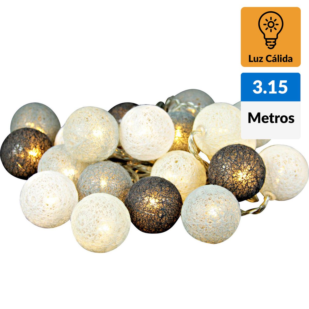 LEDZONE - Guirnalda decorativa chica