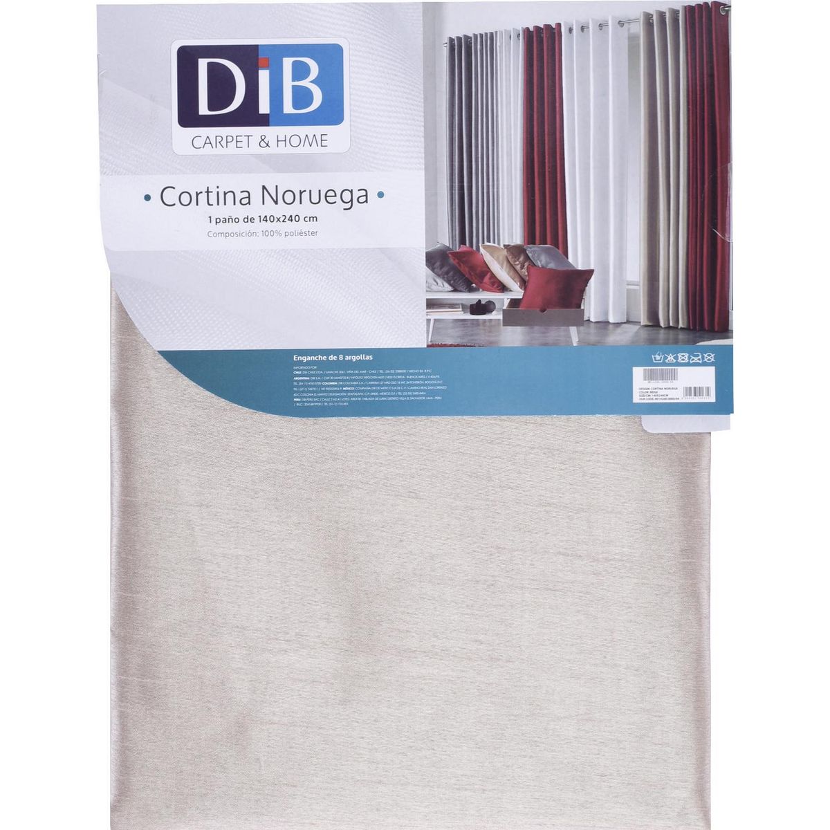 DIB - Cortina Tela Noruega