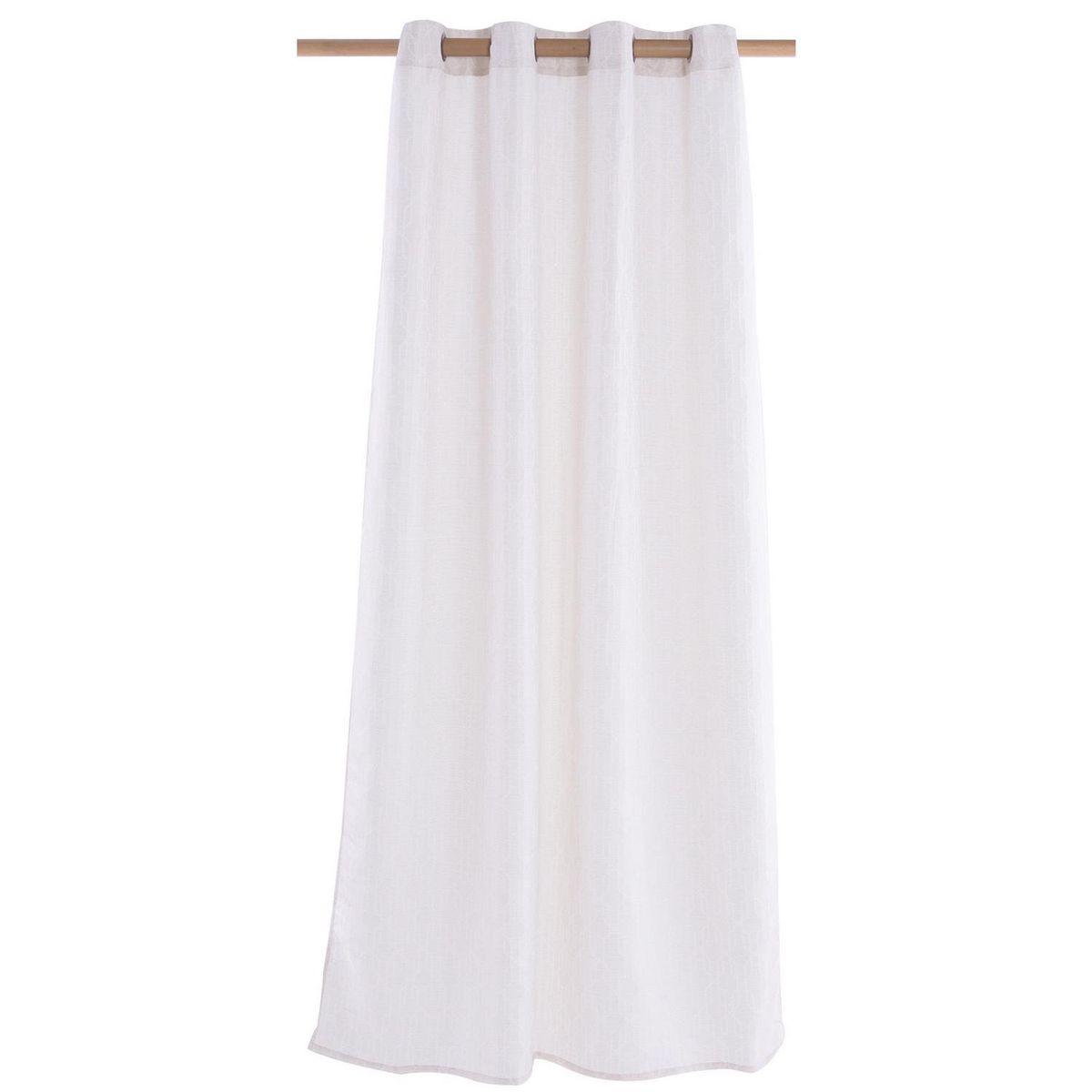 DIB - Cortina tela 140x230cm Jacquard geo natural