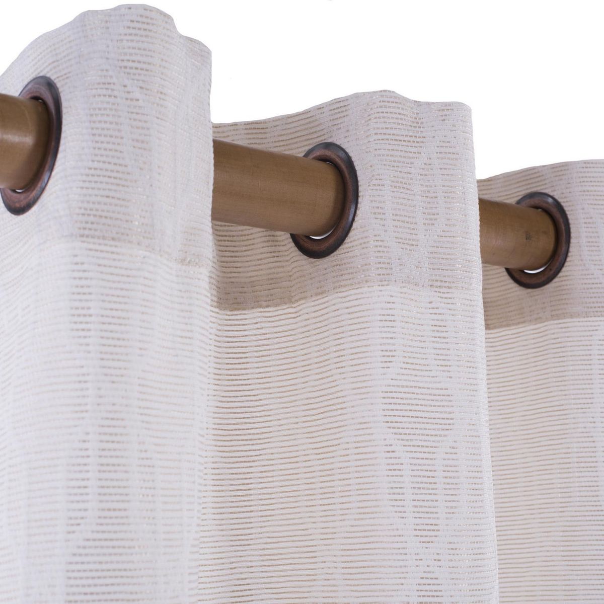 DIB - Cortina tela 140x230cm Jacquard geo natural