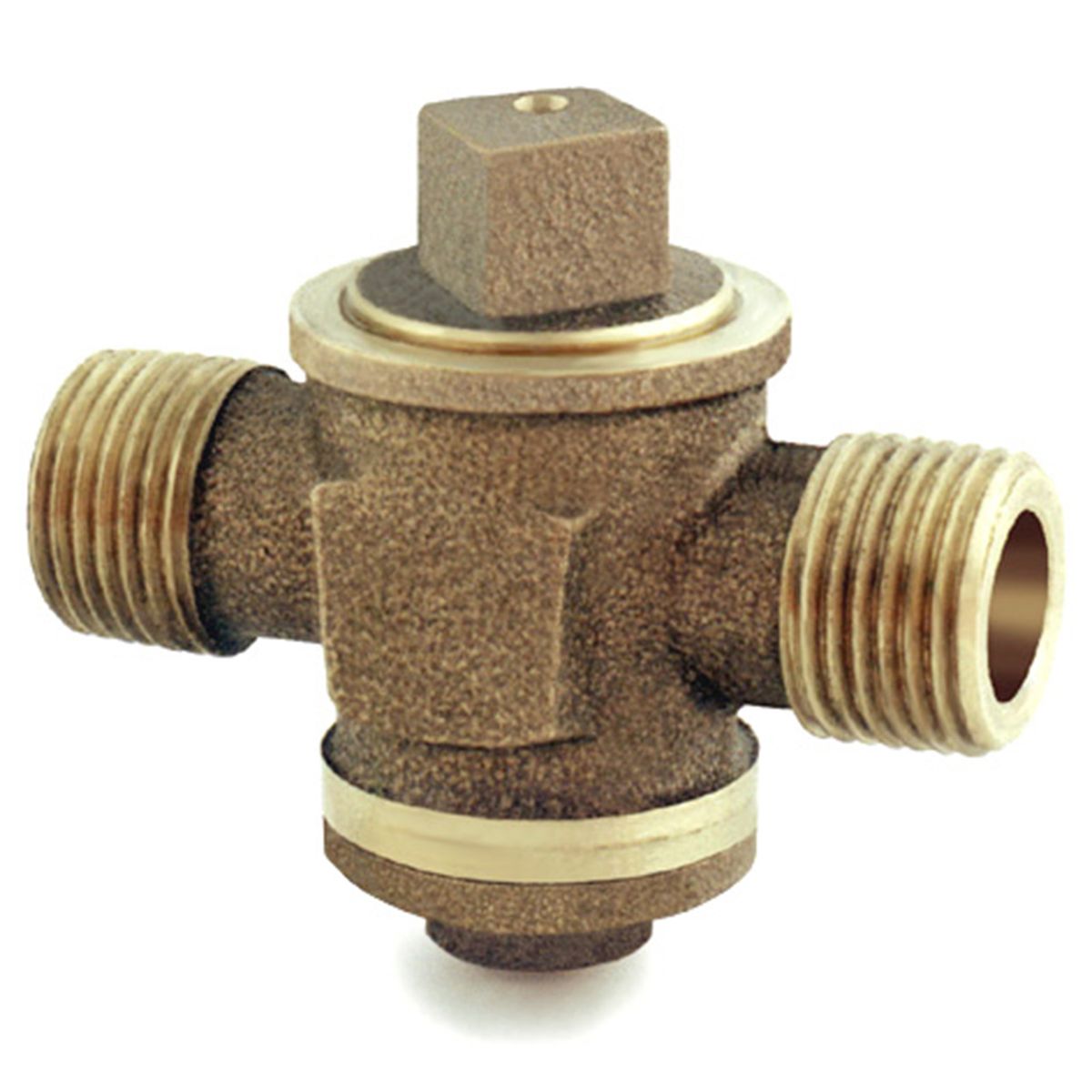 NIBSA - Llave collar 1/2" HE bronce