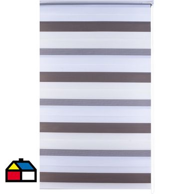 Cortina roller do zebra 120X170 cm caf