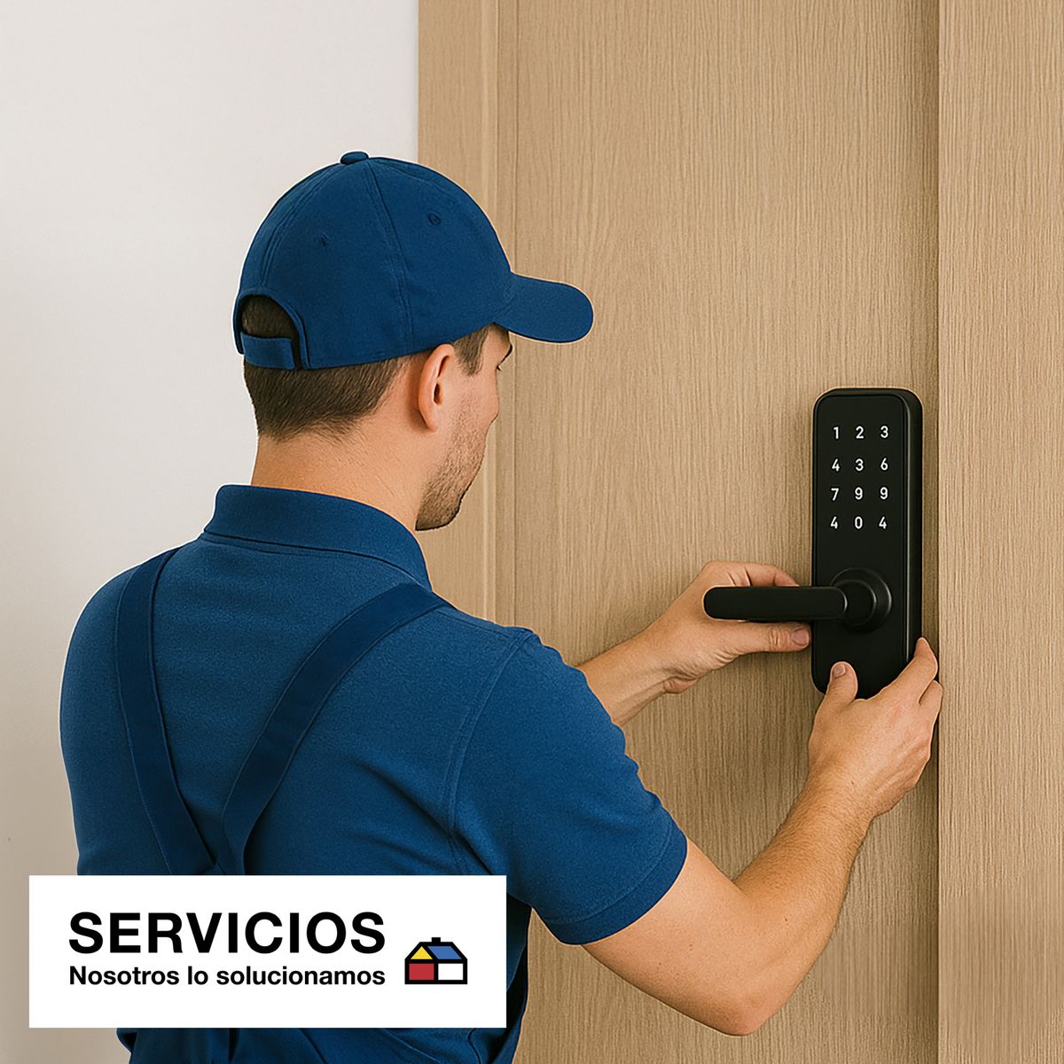 SERVICIOS HOGAR - Instalación de Cerradura Digital