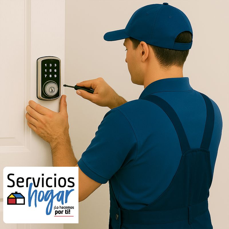 SERVICIOS HOGAR - Instalación de Cerrojo Digital