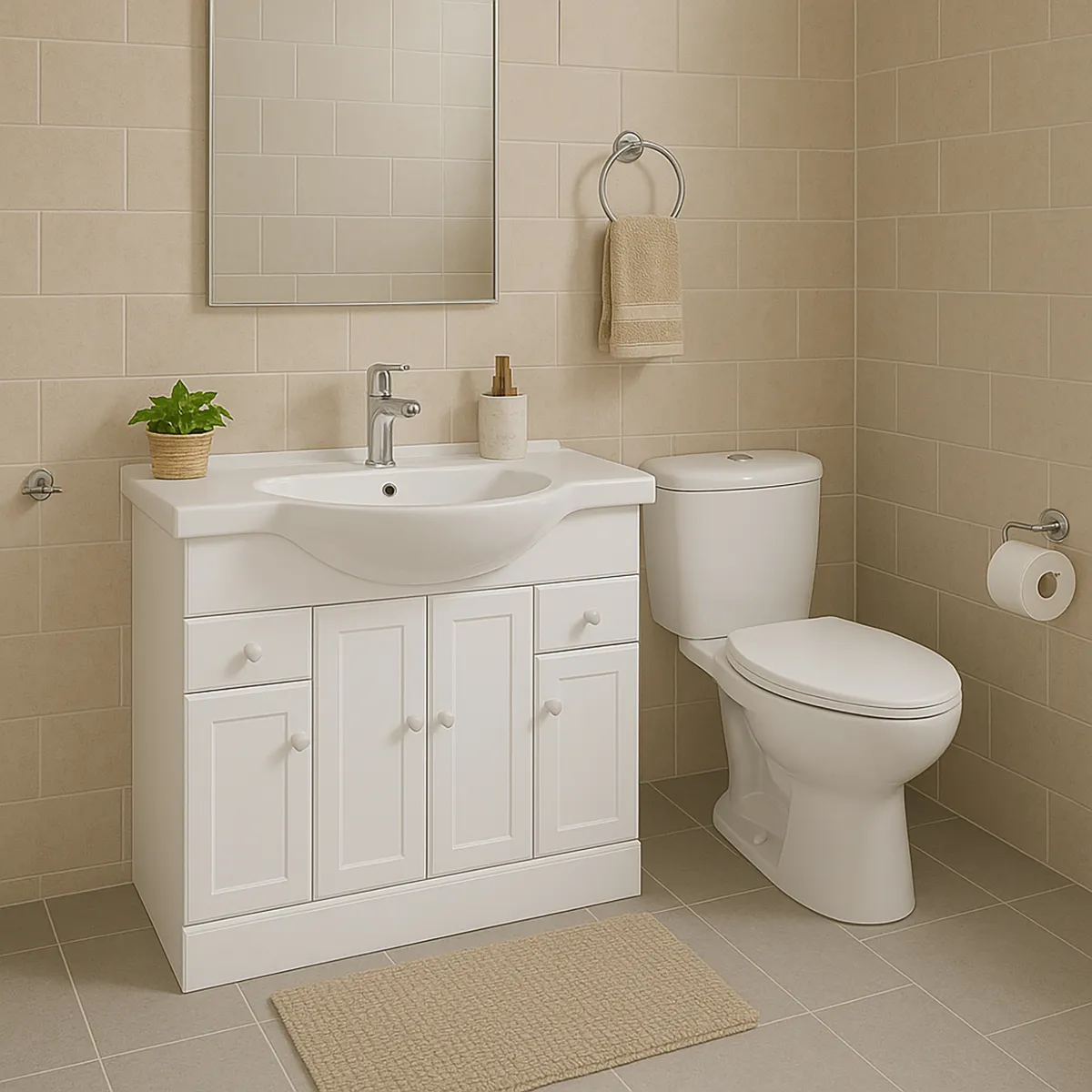 SENSI DACQUA - Kit vanitorio 105x51x86 cm