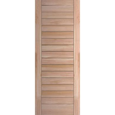Puerta Interior Madera de lenga 70x200 cm Lenga Porde Natural