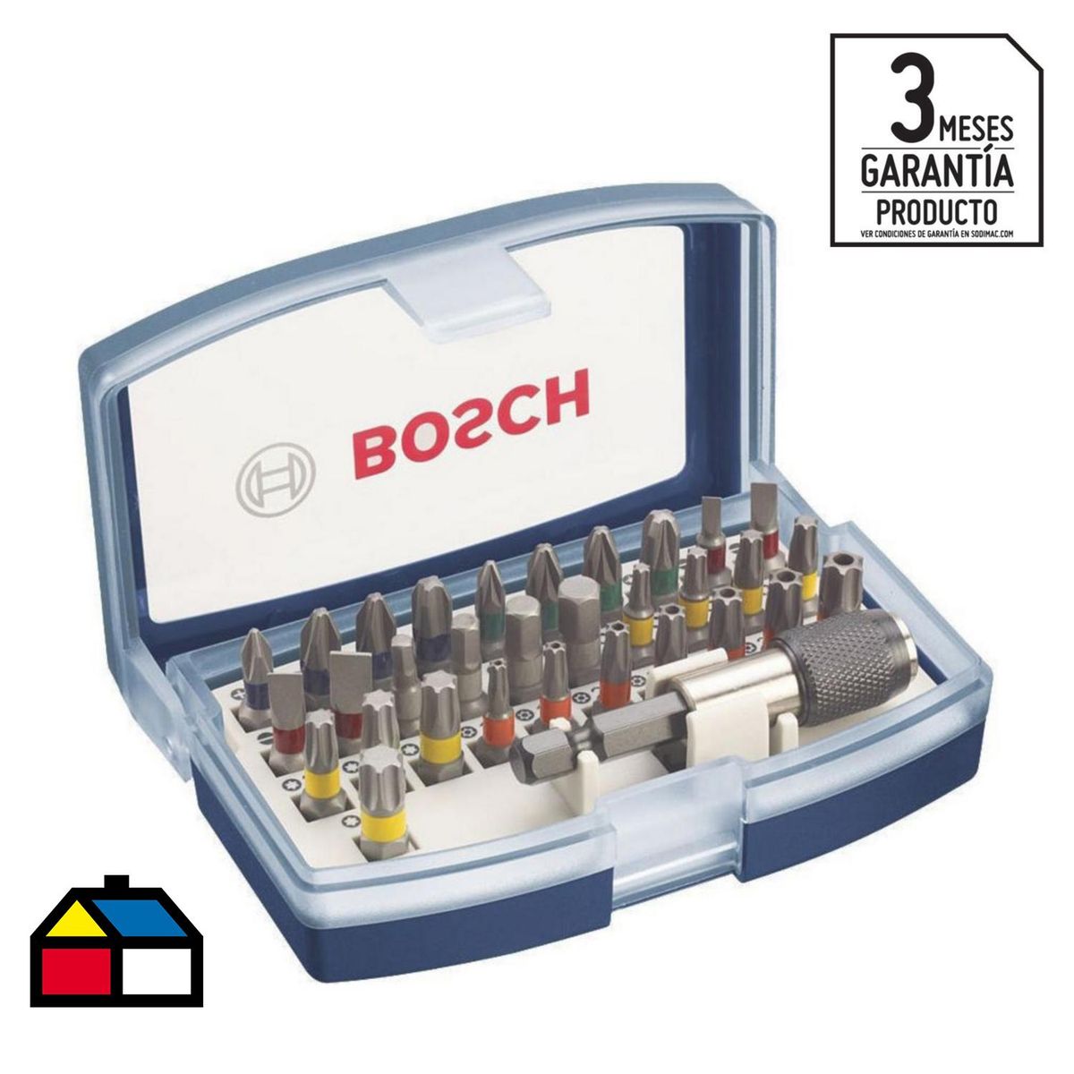 BOSCH - Set de 32 piezas para atornillar