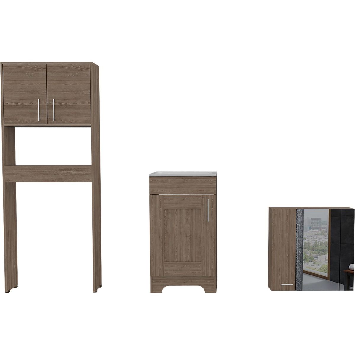 TUHOME - Lavamanos/Optimizador/Botiquín Miel