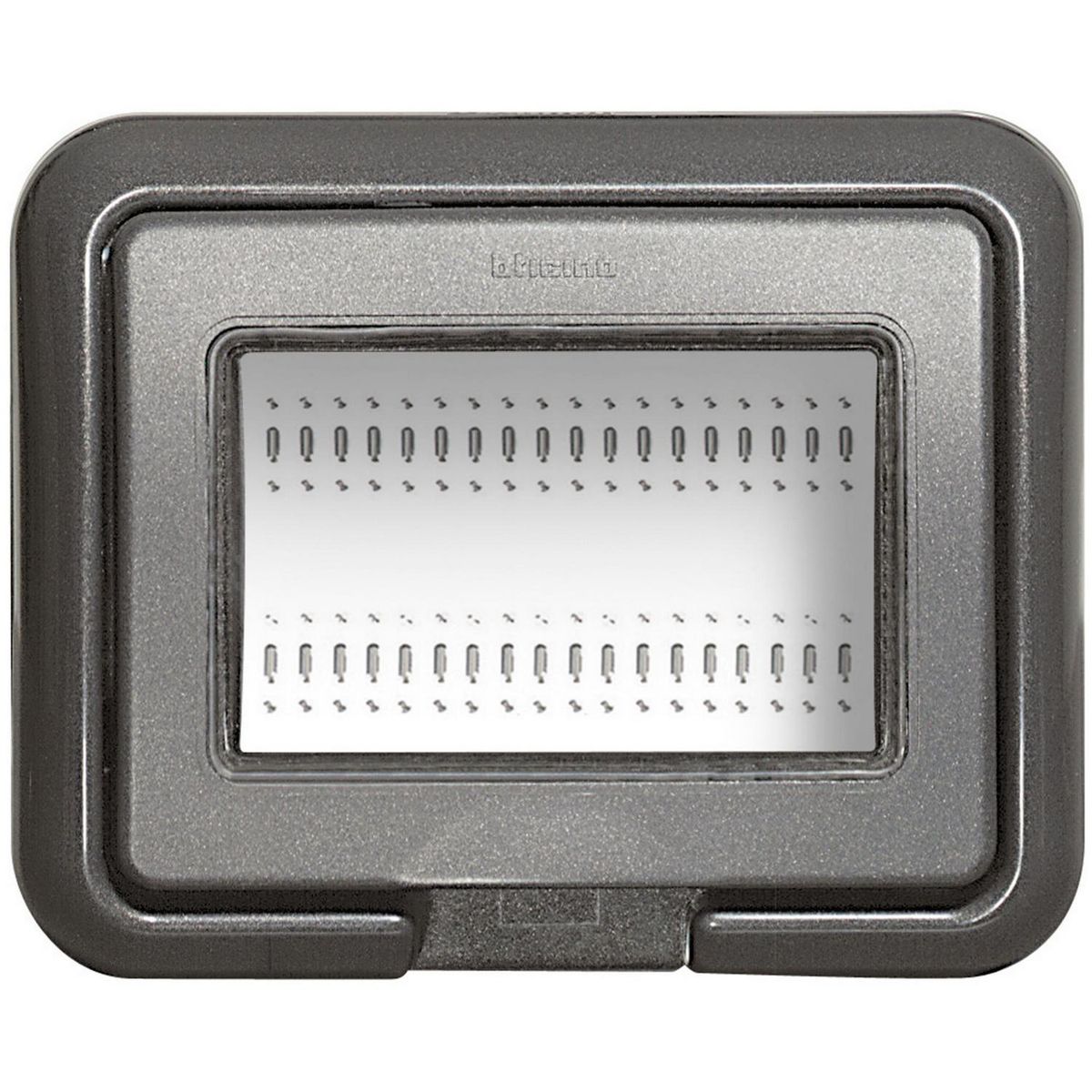 BTICINO - Tapa Idrobox Antracita