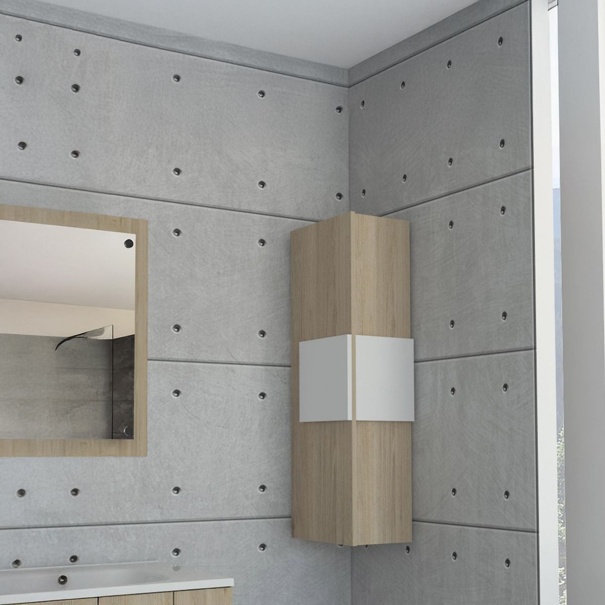 TUHOME - Mueble organizador 31x97x26 cm