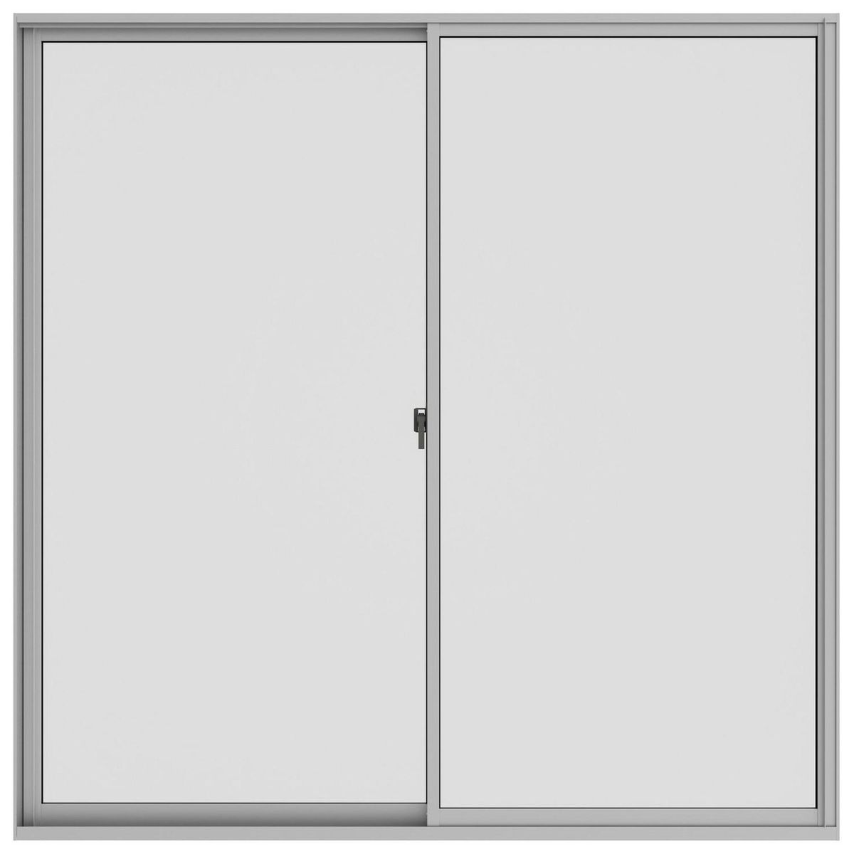 WINTEC - Ventanal monolítico aluminio 150x150 cm mate corredera