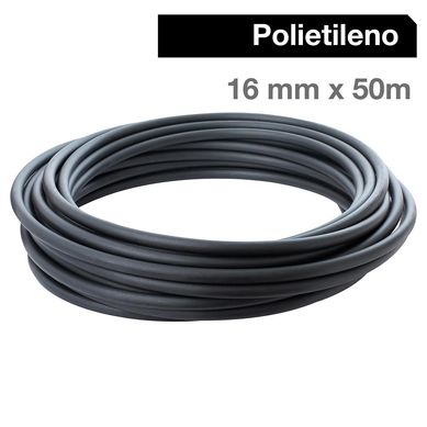 Tubo Polietileno Agua 16 mmx50 m