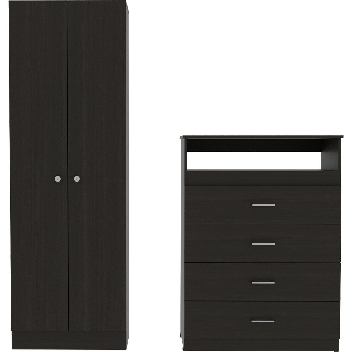 TUHOME - Clóset + Cómoda Wengue