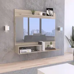 TUHOME - Panel de TV 40 " 120x32x140 Wengue