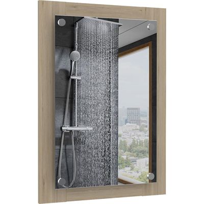 Imagen 2 del producto Espejo Pared Forma Rectangular 50.2x70 cm Café Vanguard