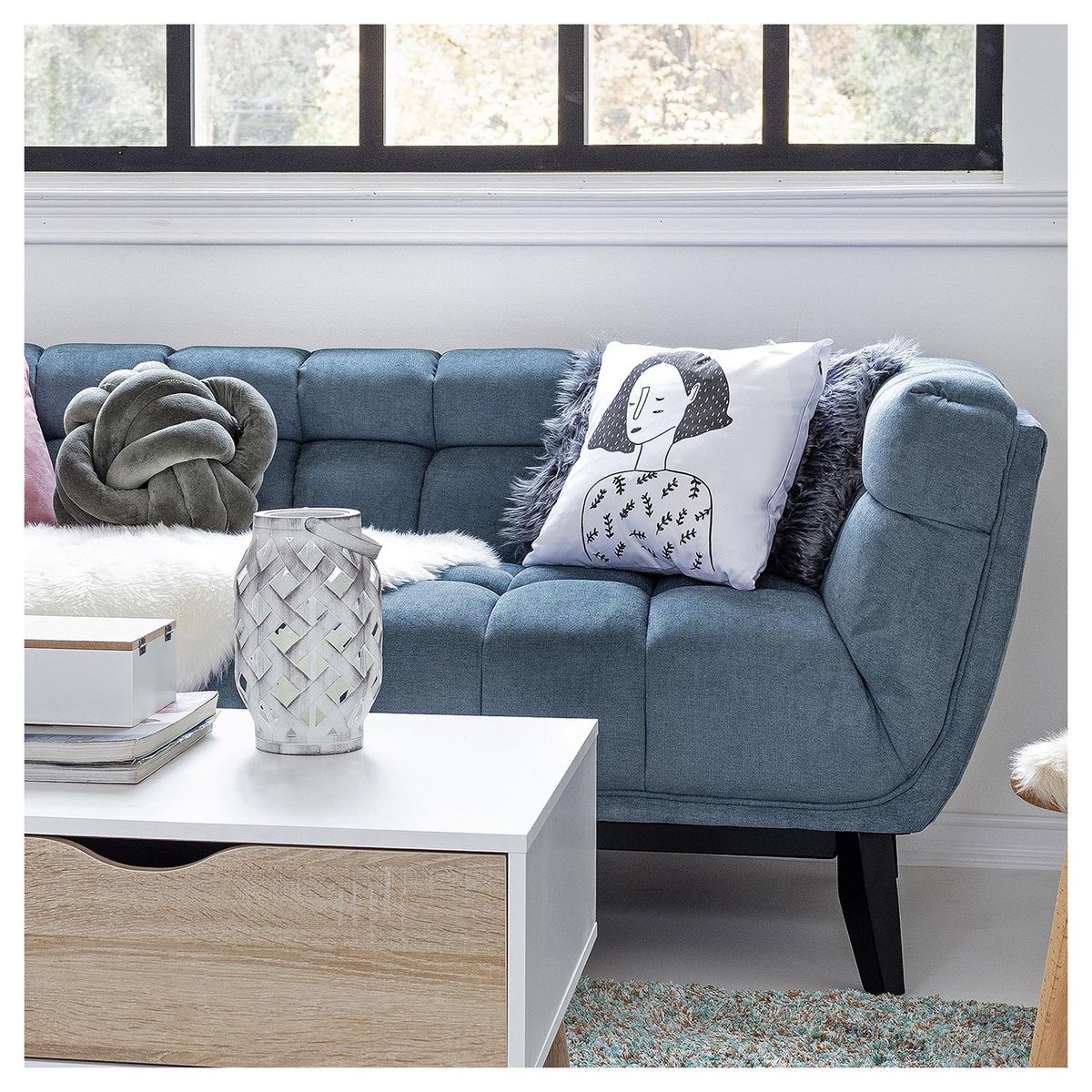 IMPRESIONARTE - Cojín Dormida de Chile 40x40 cm