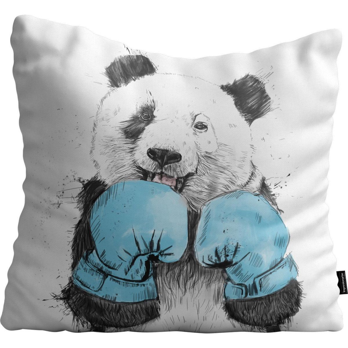 IMPRESIONARTE - Cojín de Piso The Winner de Hungría 100x100 cm