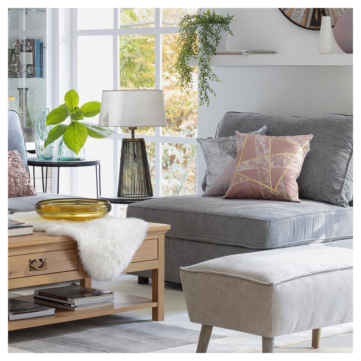 IMPRESIONARTE - Cojín Marble Print de Italia 40x40 cm