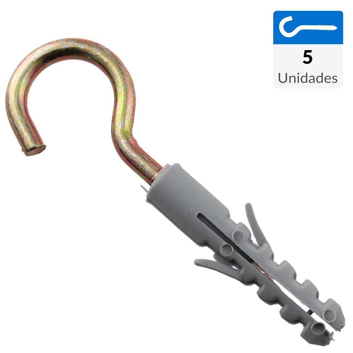 RH - Cáncamo abierto Nº5 con tarugo 5 unidades