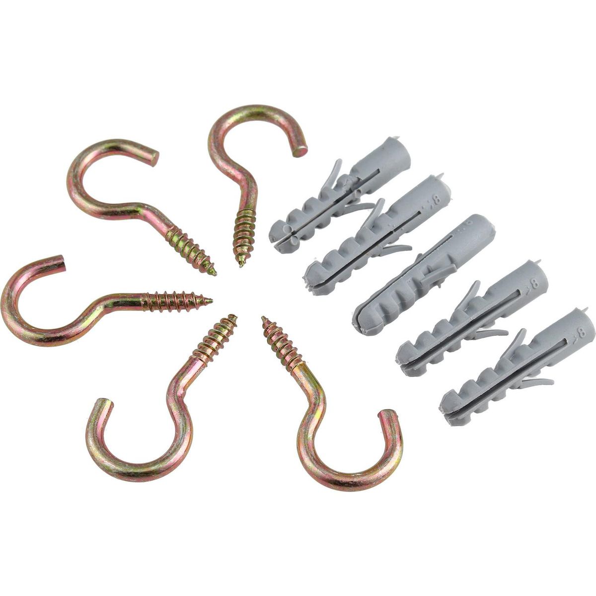 RH - Cáncamo abierto Nº5 con tarugo 5 unidades