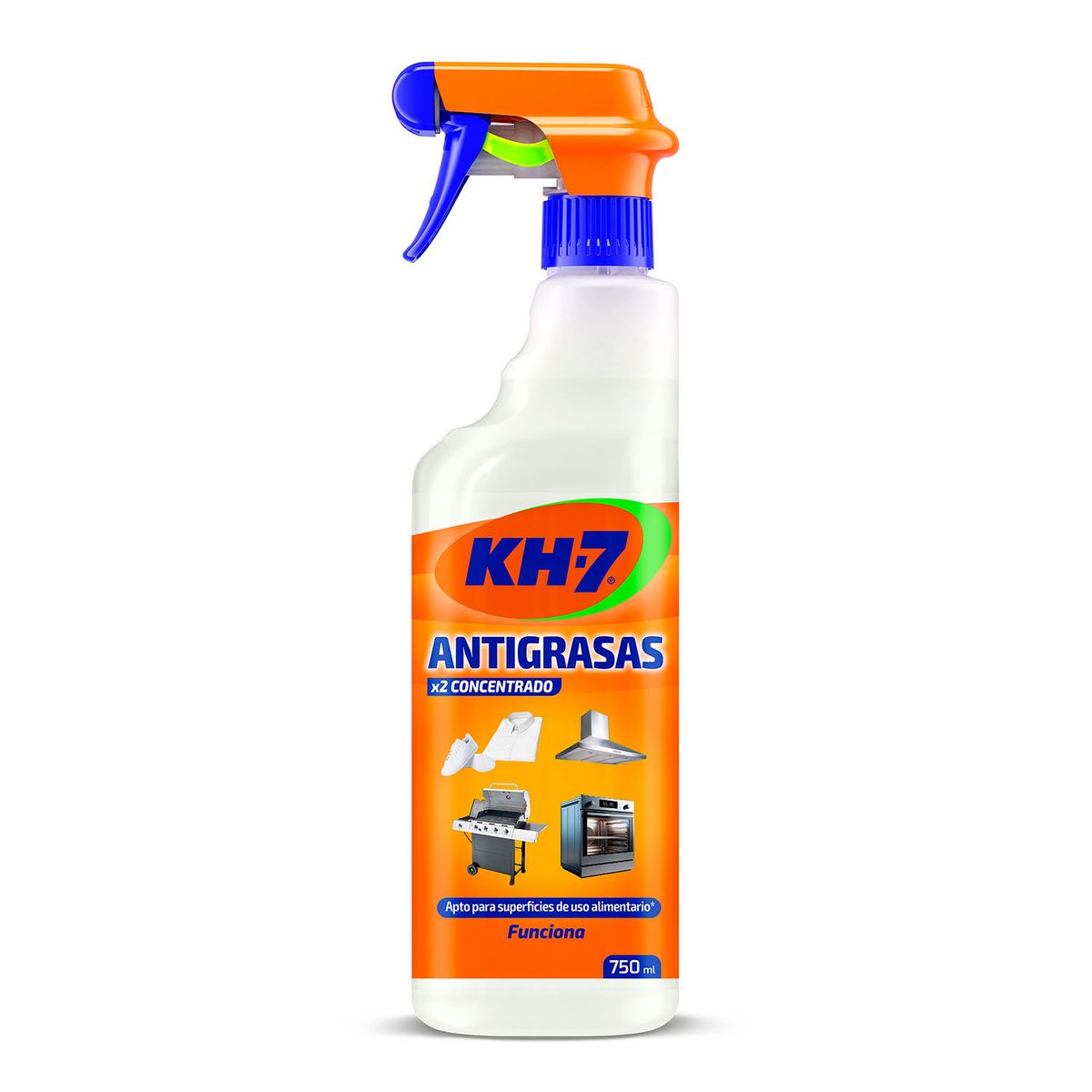 KH 7 - Antigrasa Kh-7 Cocina Multiuso Con Gatillo 750 Cc Limpieza Profunda