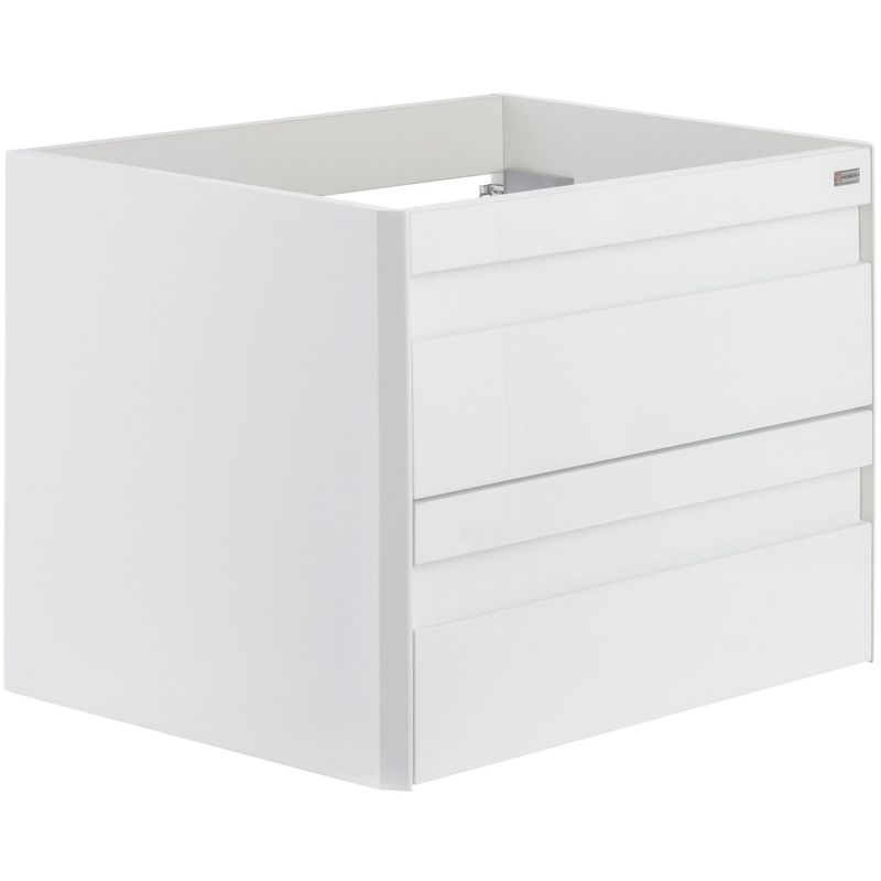 VALENZUELA - Mueble vanitorio 60 cm 2 cajones blanco