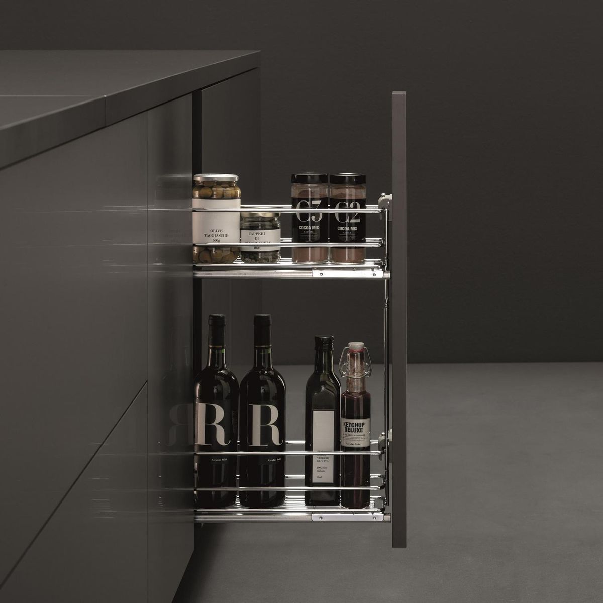 HBT - Especiero 2 niveles para mueble