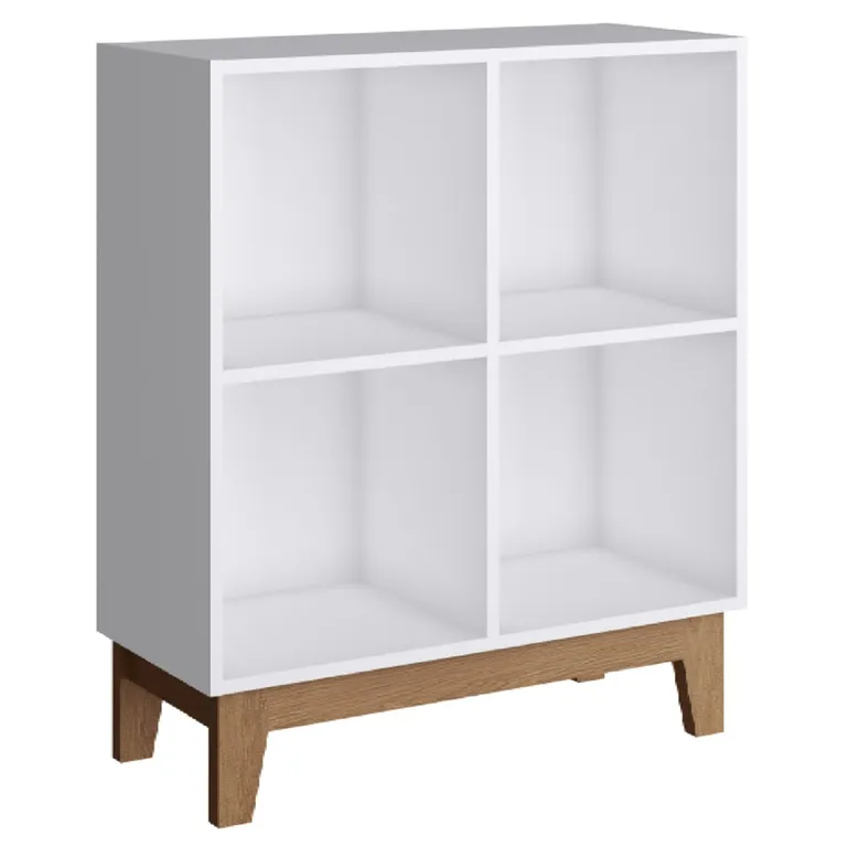 KIDSCOOL Estante Harmony MDF 4 Nivel(es) 71x83x30 cm Blanco