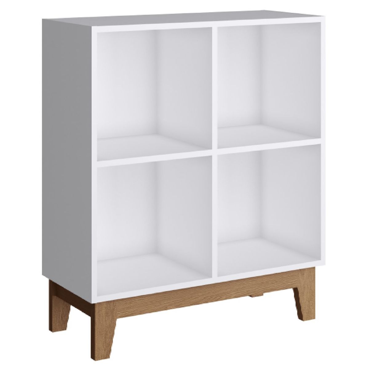 KIDSCOOL - Estante Harmony MDF 4 Nivel(es) 71x83x30 cm Blanco