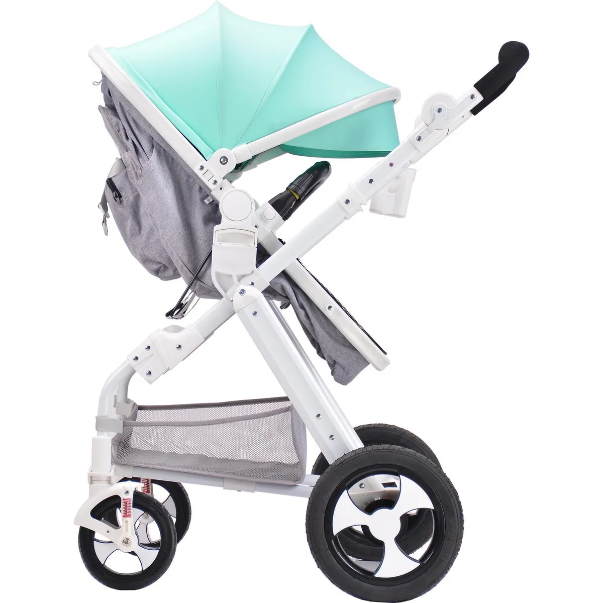 KIDSCOOL - Coche cuna Verde Gris/verde