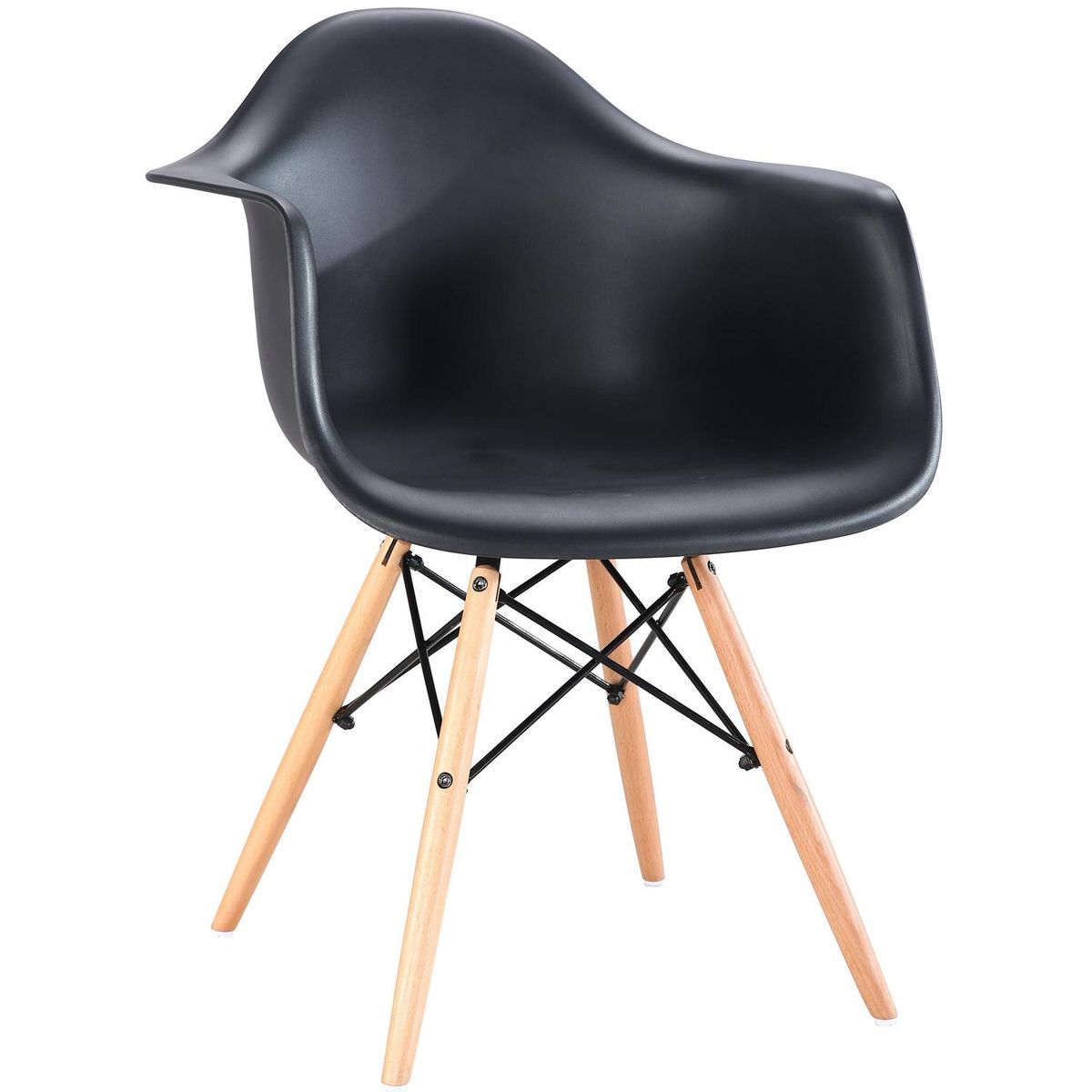 WHITE MARKET - Silla HYH-A305 Negro 82x56x43 cm