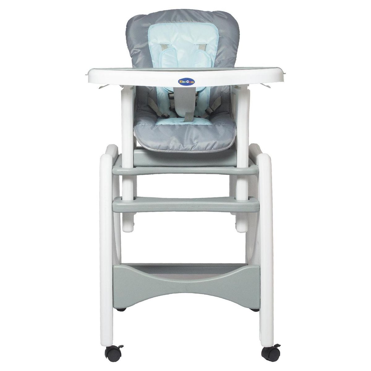 KIDSCOOL - Silla de comer Gris/Azul
